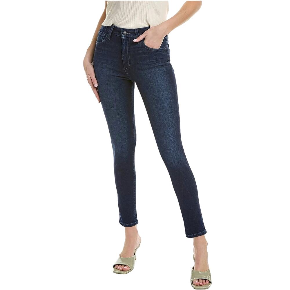 Joe's Paola Flawless High Rise Curvy Skinny Ankle Jeans Sz 28 Dark Blue 29" Ins